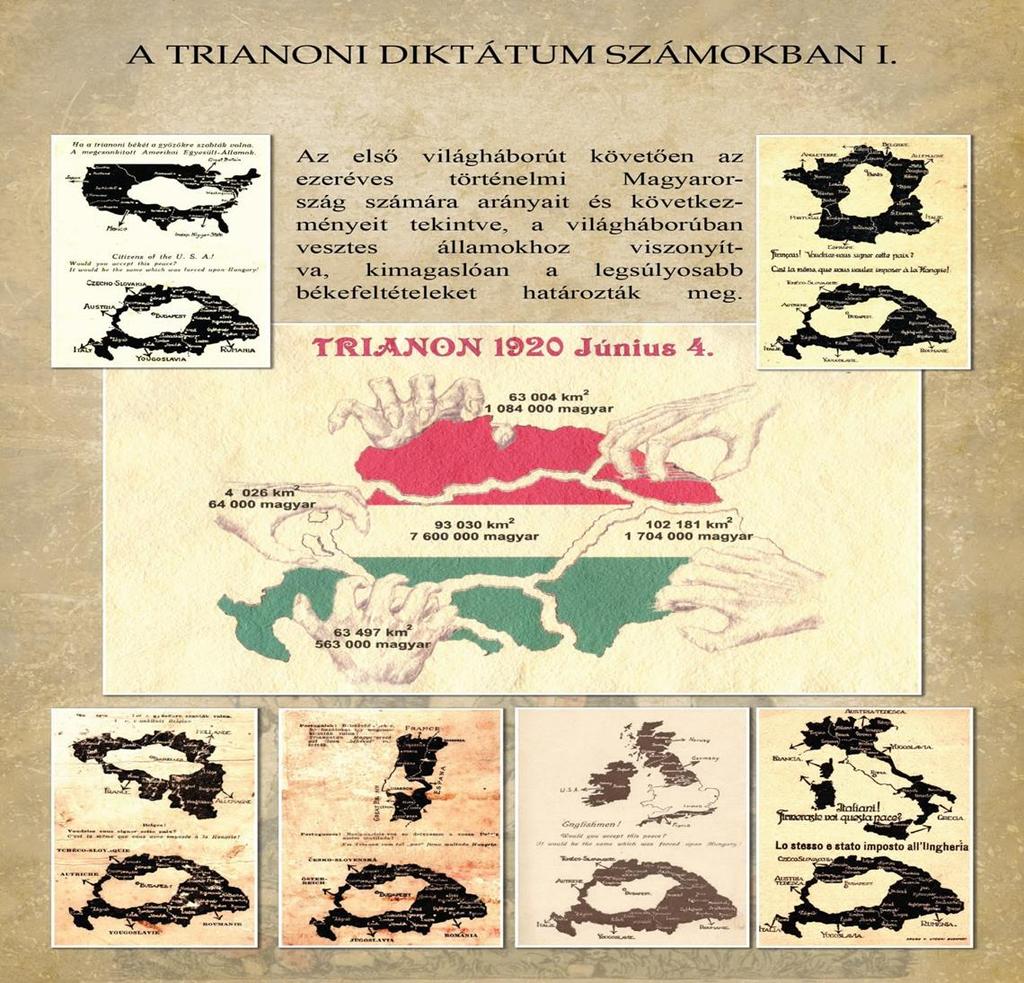 Távoktatás 49 Történelem 11 területeken éltek, mégis átkerültek. Ezért kb. 400 000 fő magyar elhagyta a szülőföldjét.