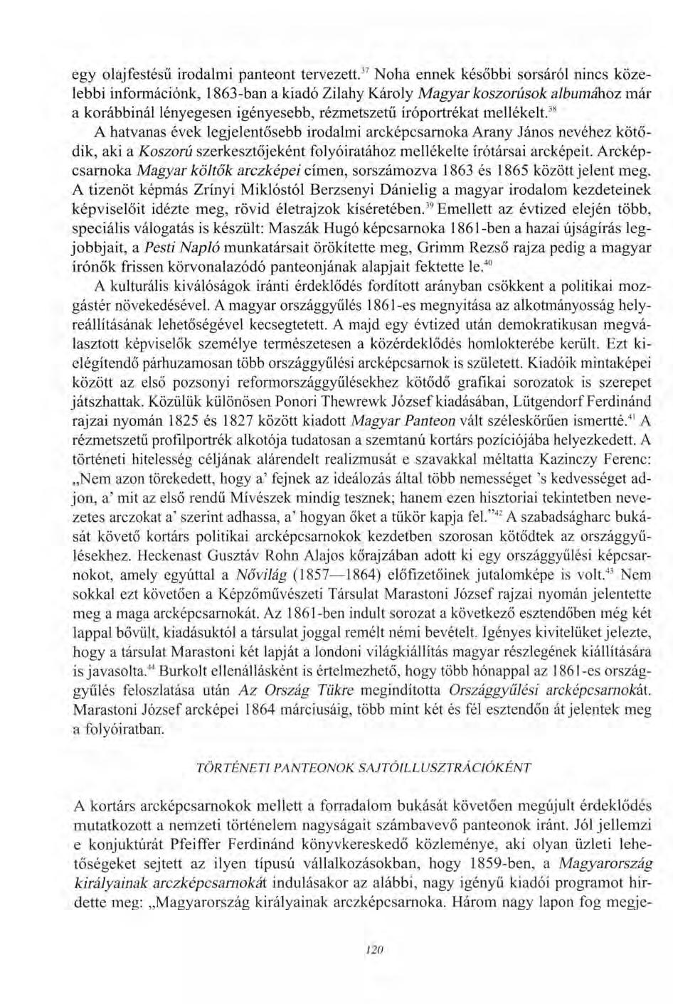 egy olaj festésű irodalmi panteont tervezett.