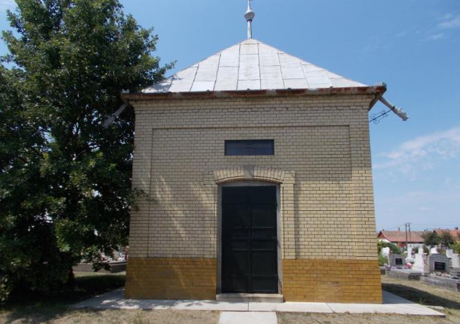 Temető A ravatalozó