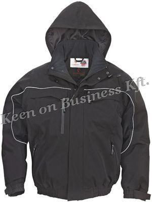 TAO DZSEKI ÉS KABÁT XTABB, XTAOB három rétegből álló, 310 g/m 2 -es Softshell anyag a külső puha, rugalmas réteg 94% poliészter és 6% Spandex a közbülső réteg vízhatlan TPU film (vízállóság: 8000