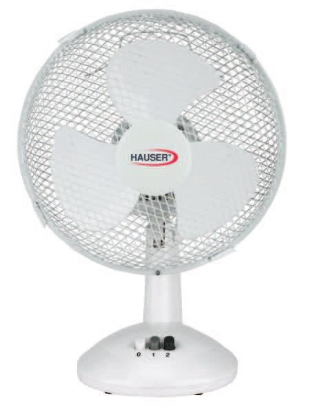 HASZNÁLATI ÚTMUTATÓ HAUSER e l e c t r o n i c ASZTALI VENTILÁTOR F-25 TISZTELT VÁSÁRLÓ! Köszönjük bizalmát, hogy HAUSER gyártmányú elektronikai készüléket vásárolt.
