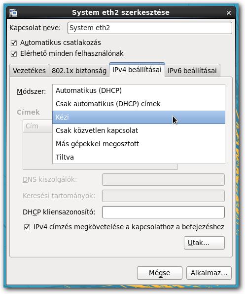 Ha egy termet egy interfészhez sem ad hozzá, akkor a terem gépei terheléstől függően fognak az egyes interfészeken kommunikálni8.