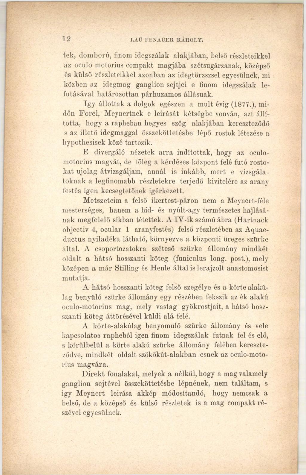 1 2 LAU FEN A U ER KÁROLY.