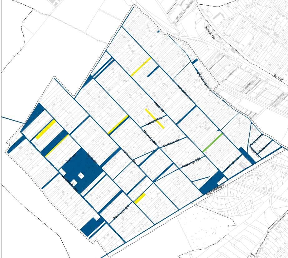 ÖNKORMÁNYZATI TULAJDONÚ INGATLANOK 20855/6 hrsz.-ú telek az Örvös utca és az Örvös köz közötti cca.