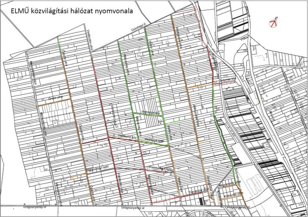 van kiépítve. Kisfeszültségúű hálózat A 6 db állomás 1.