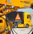 A Aliva és Putzmeister képes bármely lőttbeton típushoz betonlövő berendezéseket nyűjtani. A Sika segíti bányász ügyfeleit az előzetes vizsgálatoktól a folyamatos helyszíni támogatásig.