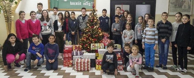 12 ǀ 1/2017 VEĽKOÚĽANSKÝ OBZOR Krabice plné lásky... Egy doboznyi kedvesség.