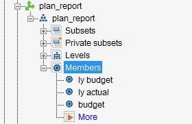 Erről a feladatról 38 Planning Analytics for Microsoft Excel A beállítás segítségével megadhatja, hogy dupla kattintás hatására a Böngészés nézet vagy a lista milyen irányban legyen