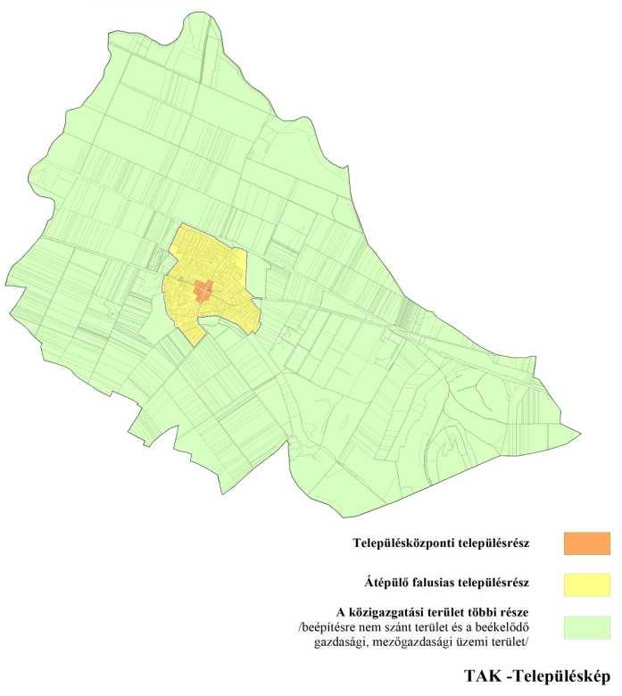 lehatárolása, a településkép, arculati