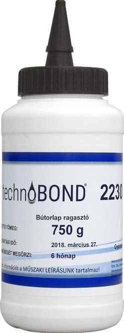 Viszkozitás (Brookfield, 6/20): 20 ± 2 Pas Sűrűség: kb 1,09 g/cm 3 ph: 6,0 ± 0,5 Minimális filmképzési hőmérséklet: 5 C Ajánlott ragasztási hőmérséklet: min. 20 C Nyitott idő (20 C-on): kb.