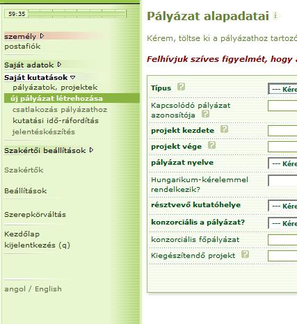 A személyes adatoknál meg kell adnia az elsődleges elérhetőségeket (telefon, levelezési cím).