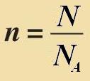 A gáz anyagmennyisége Megadhatjuk a gáz mennyiségét háromféleképpen: a gáz tömege (m), a gázrészecskék száma (N), a gáz mólszáma (n).
