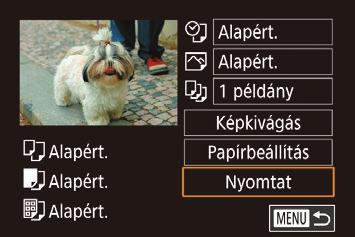 Képek nyomtatása vezeték nélkül egy csatlakoztatott nyomtatóról et nyomtatás céljából az alábbi módon csatlakoztathatja nyomtatóhoz Wi-Fi hálózaton keresztül.