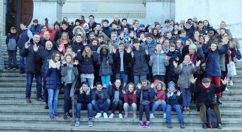 A FRANCIAORSZÁGI MARISTA HÁLÓZAT INTÉZMÉNYEIBEN ÉLŐ FIATALOK TALÁLKOZÓJA 2017.