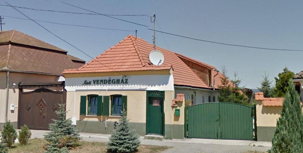 Hagyományos falu A földszintes oldalhatáron álló, hosszházas, nyeregtetős épületek