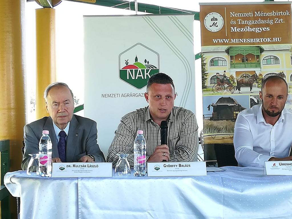 Győrffy Balázs, a NAK elnöke is komoly várakozással tekint a közelgő rendezvény elébe.