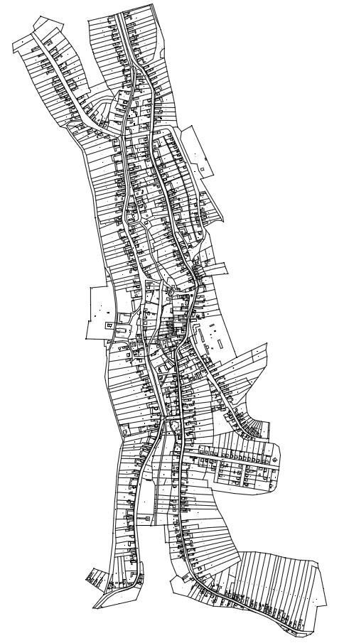 A két fő utca a vízfolyás fölötti átkelőhelyeknél több helyen összekapcsolódik. Ezeken felül tömböket feltáró kisebb összekötő utcák, gyalogutak, közök alakultak ki (Erzsébet köz, Dobó köz).