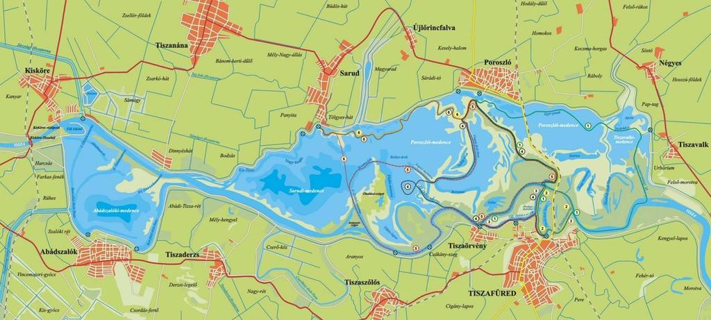 A Tisza-tó hazánk második legnagyobb, de egyben legfiatalabb - 32 éves - tava, eredeti nevén a