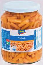 SÁRGA- HÜVELYŰ ZÖLDBAB 660 g/db töltőtömeg: 360 g/db 6 db esetén 188, 19