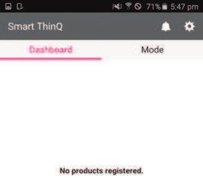 Wi-Fi kapcsolat Miután a beltéri egység bekapcsolt, várjon egy percet a Wi-Fi kapcsolat elindítása előtt. Miután a termék regisztrálásra került a kiszolgálón, az LG Smart ThinQ használhatóvá válik.