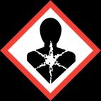 Célszervi toxicitás - egyszeri expozíció, 3. Osztály, Légzőszervek Akut vízi toxicitás, 1. Osztály Krónikus vízi toxicitás, 2. Osztály H335 H400 H411 2.