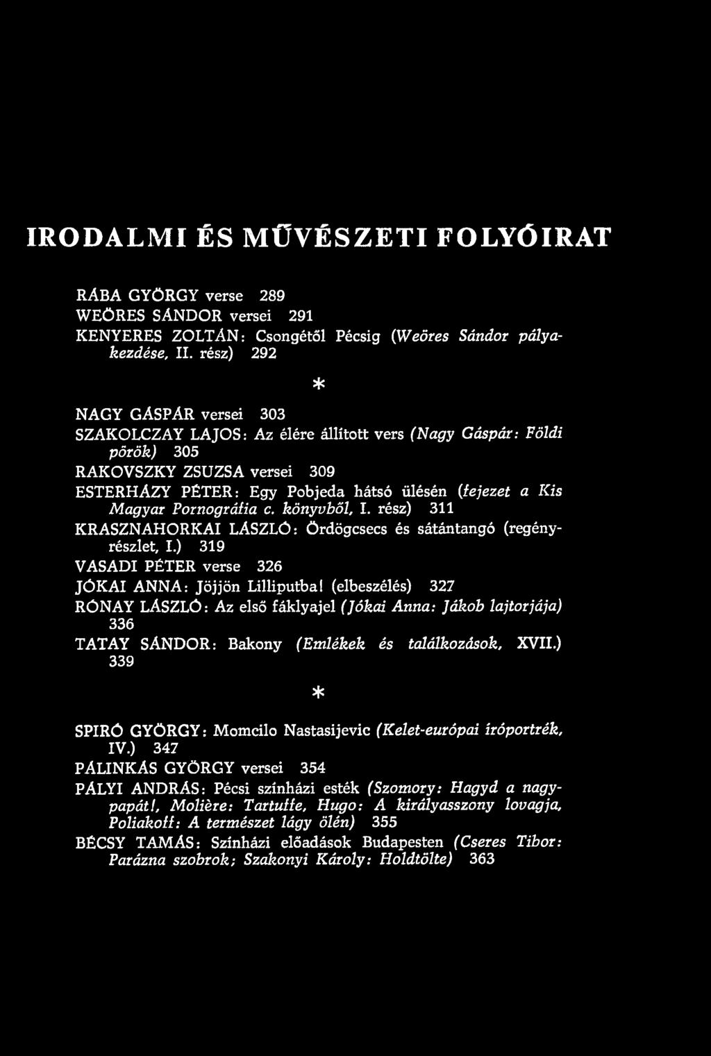 IRODALMI ÉS MŰVÉSZETI FOLYÓIRAT - PDF Free Download