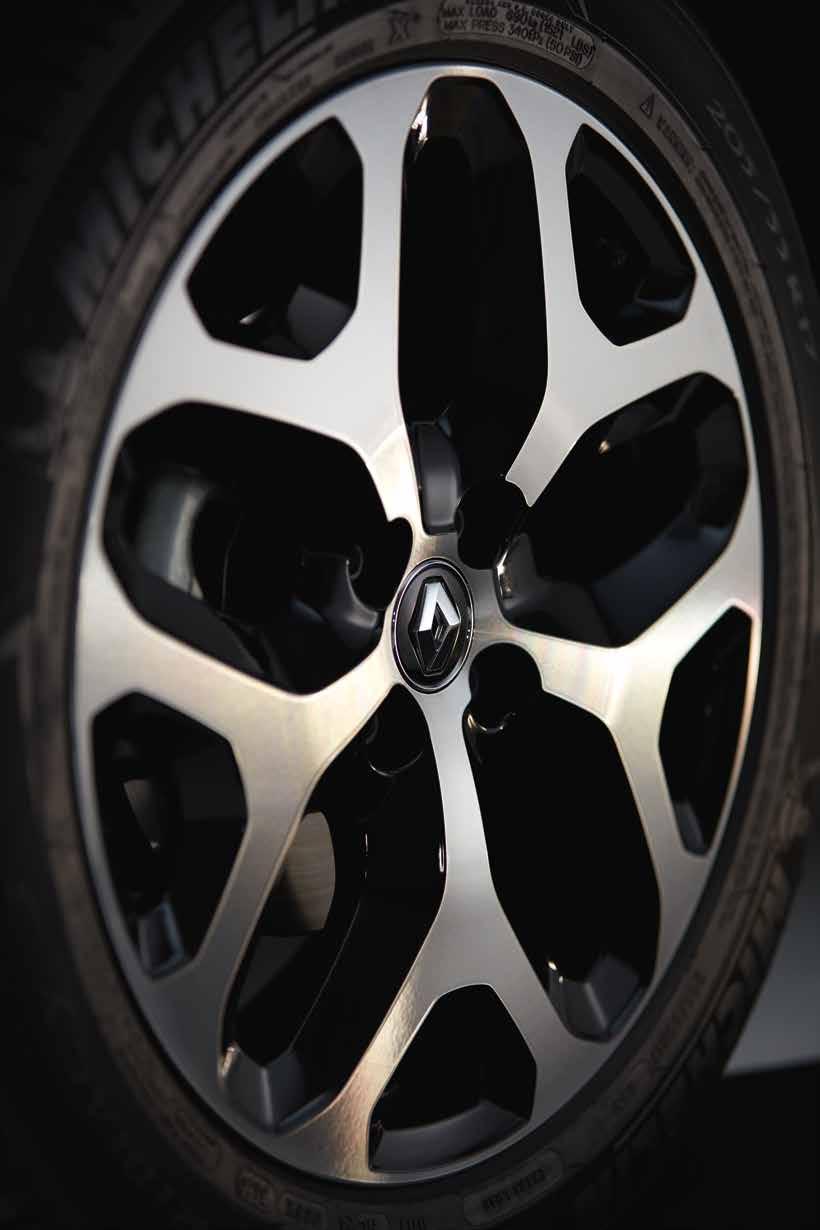 Kifejező dizájn A 17 -os könnyűfém EMOTION vagy EXPLORE felniken az Új Renault CAPTUR stabilan fekszi az utat, és csak önre vár: szökjön meg egy kicsit