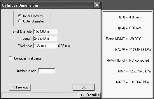 A következő lépésben meghatározzuk a fontosabb geometriai méreteket, létrehozzuk a