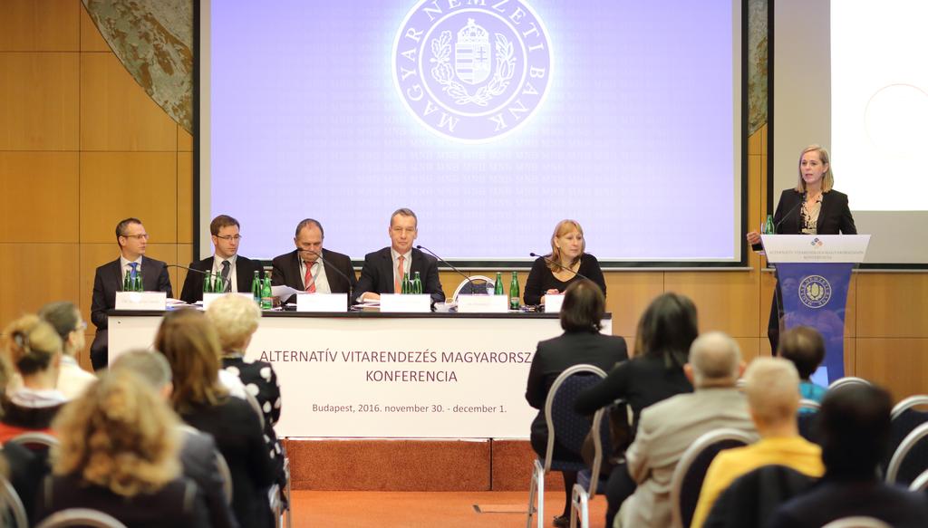 Alternatív Vitarendezés Magyarországon Konferencia A bíróságon kívüli közvetítés témakörét Dr.