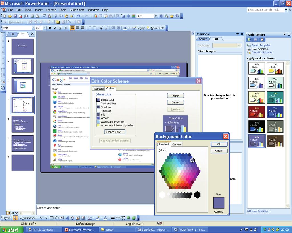 Picture 4 TANANYAGSEGÉDLET AZ INFORMATIKAI ANGOL SZAKNYELV TANÍTÁSÁHOZ B1 szint When describing you may need to use the following words or expressions: There is / There are On the left/right