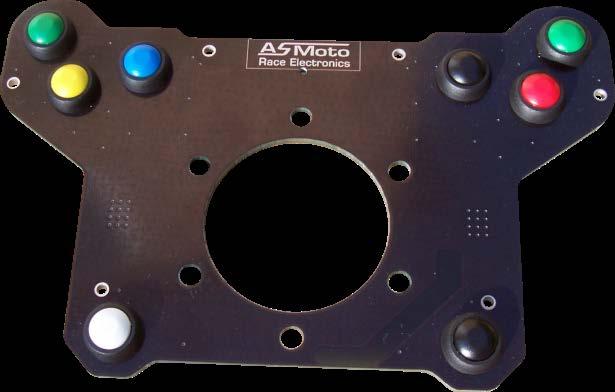 ASMoto Manual 1.5 4.4. MembranePanel LEDs: A MembranePanel mind a 11 vagy 14 gombjához 3 LED tartozik, a háttérvilágítás, egy zöld, és egy piros.