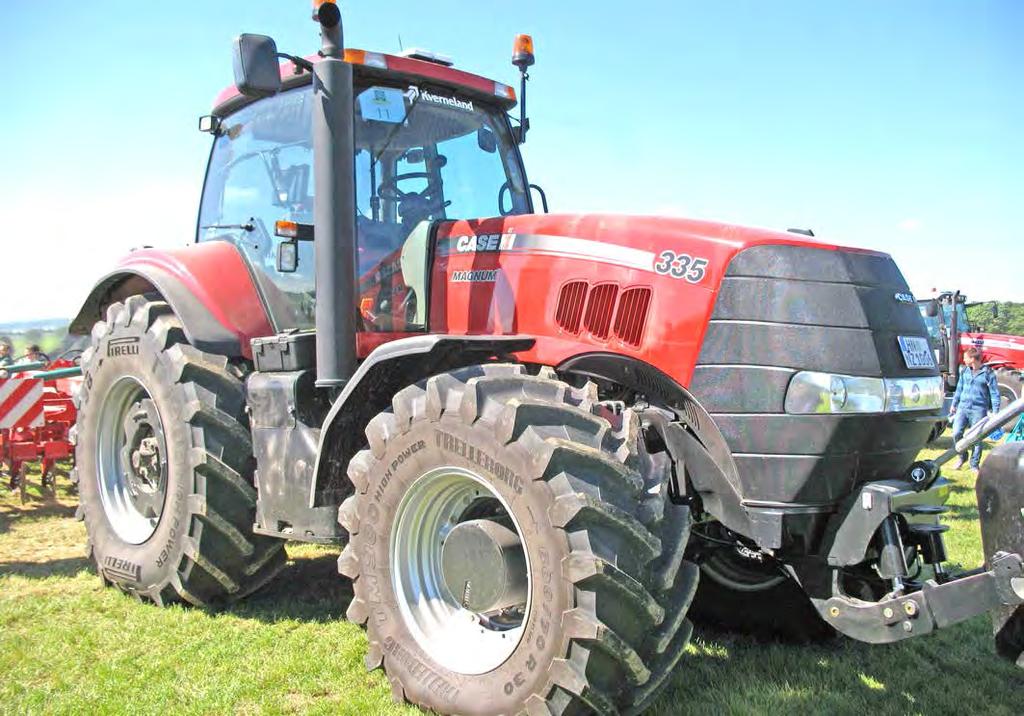 Abroncsnyomás szabályzó rendszer CTIS/radial Case traktorokhoz Kétvezetékes abroncsnyomás szabályzás hosszú-féltengelyes traktorokhoz A kétvezetékes technika előnyei Elérhető üzemóra : több mint 10.