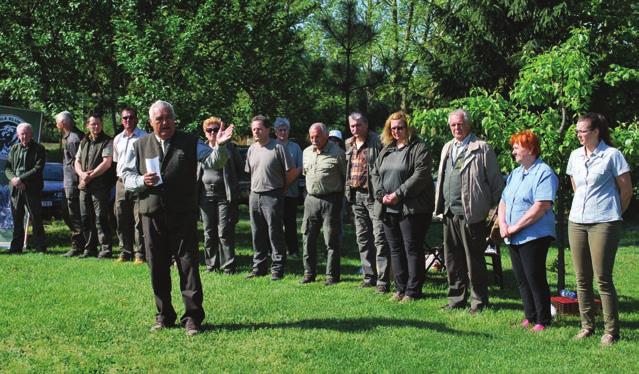 Rendszerint 15-20 fő szokott megjelenni a négy egymást követő szombati napokon, az ötödik hétvége már a vizsga napja, melyre meghívásomra megyei és környékbeli vadászkutya teljesítménybírók érkeznek.