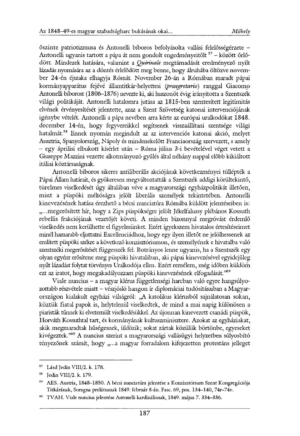 Miskolczy Ambrus Nemzetiség, szabadság, politika. Fejezetek hosszú órákon át ilyen gondolatok között őrlődött