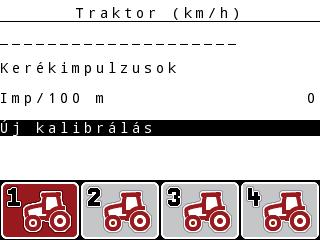 Kezelés QUANTRON-A 4 4.6.1 Sebességkalibrálás A sebességkalibrálás a pontos szórási művelet alapvető feltétele. Az olyan tényezők, mint pl.