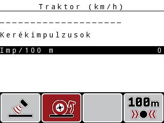 4 Kezelés QUANTRON-A A sebességjel újbóli kalibrálása: Felülírhat egy más meglévő profilt, vagy létrehozhat egy üres tárhelyet egy profillal. 1.