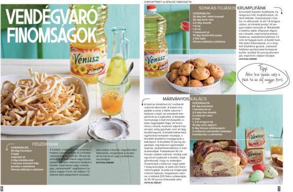 egyszerű receptszponzorációk) a szponzoráló termék szerepelhet az egyedileg fotózott ételfotókon.
