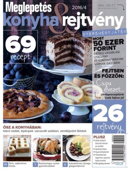 A tematikus szerkesztőségi anyagok mellett kínálunk kapcsolódási lehetőséget a hirdetőinknek, RECEPTEK
