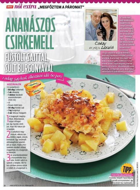 Egyedi, a tervezett tematikától eltérő recept igények esetén, szerkesztőségi egyeztetést követően megoldható lehet a