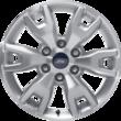 (17") 6 x 2 küllős kivitel, Panther Fekete 8,0 x 17", 265/65 R17