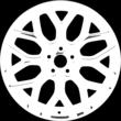 küllős Y-kivitel, fekete - ezüst 8 x 18", ET 55, 235/40 R18  ECOnetic és HEV 2