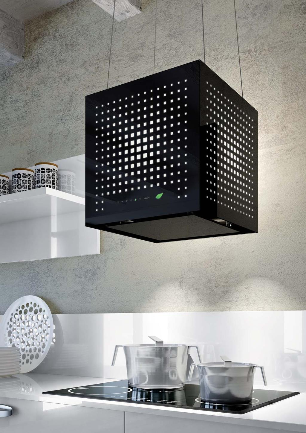 Zeo filter Fém zsírszűrő, kivehető és mosható Metallic grease filter, removable and washable MŰSZAKI ADATOK TECHNICAL FEATURES 510 Motor és vezérlés Motor and control 450 m 3 /h 4 sebességfokozat 450