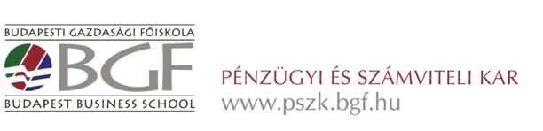 I. évfolyam GM/PS szakirány BA TANTÁRGYI ÚTMUTATÓ
