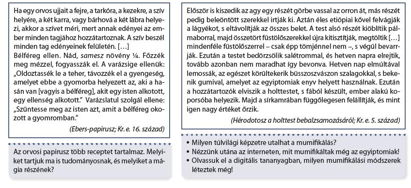 Az érdekességek megemlítését szolgálják a Kitekintő, illetve a Ráadás részek.