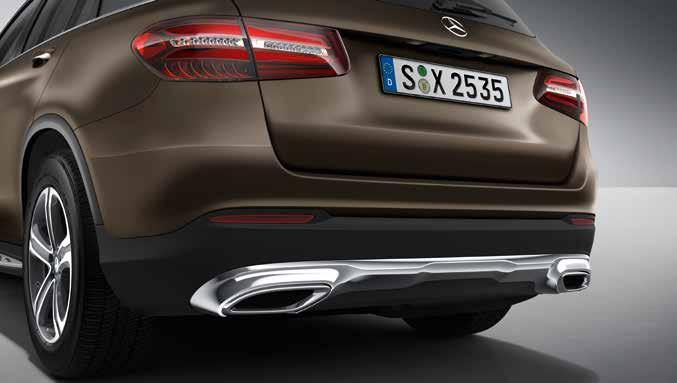A GLC-hez opcionálisan rendelhető Offroad technikai csomag tökéletes kiegészítő, ha igazi terepautózásról van szó.