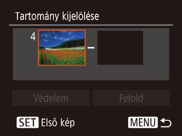 2 Válassza ki a kezdő képet. Nyomja meg a [ ] gombot.