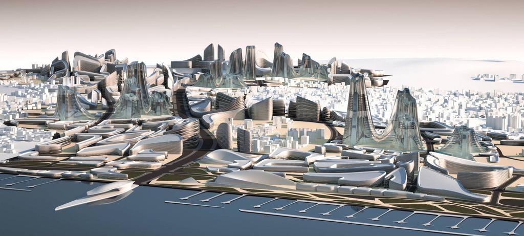 Kartal Masterplan, Istanbul, Turkey Ó Zaha Hadid