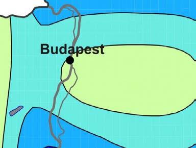 A jelentősebb ipari üzemek a városban 2 tömbben, a lakóingatlanoktól távol helyezkednek.