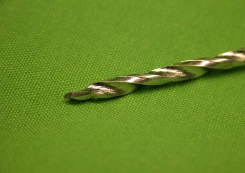 Az osteoscopia technikai kivitelezése: A fúró vége a