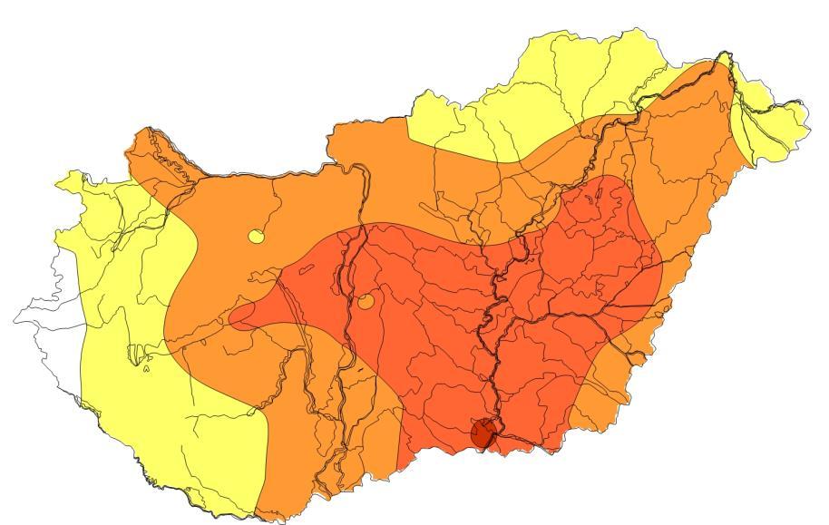 Aszály-előrejelzés Az egész mezőgazdasági év aszályosságát a májusi csapadékból képződő víztartalékon kívül döntően a három nyári hónap (június-július-augusztus) csapadékossága fogja meghatározni.